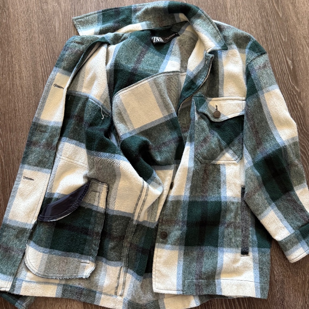 Zara Checkered Flannel/Shacket